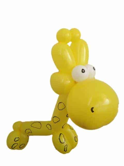 Luftballons Giraffe fürs Sommerfest