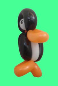 Luftballontiere Pinguin