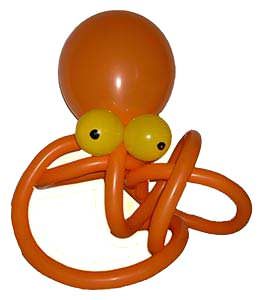 Krake Oktopus Luftballons