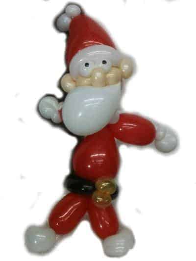 Ballonfiguren Nikolaus Weihnachtsmann