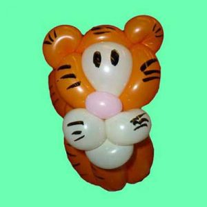 Ballonkuenstler Ballontiere Tiger